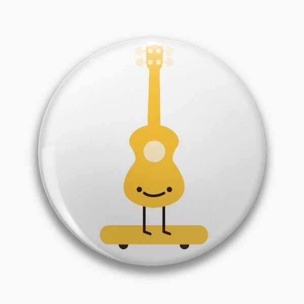 Item preview, Sk8r Uke (Yucky Yellow) designed and sold by Jacob-Flu-art-y.