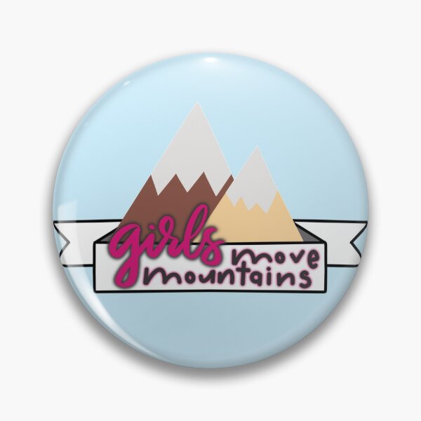 Item preview, Girls move mountains  designed and sold by theGRLPWRstore.