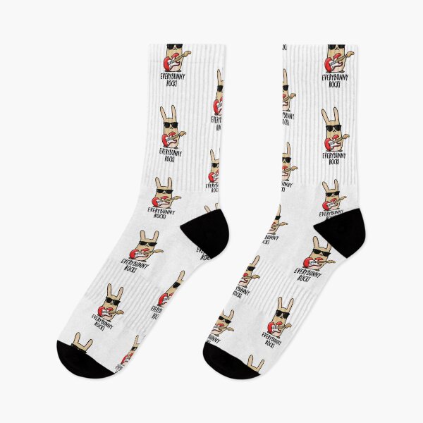 Item preview, Every Bunny Rock Funny Rabbit Puns  designed and sold by punnybone.