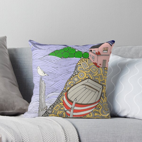 Item preview, Seaside fishing village designed and sold by Jenie Yolland.