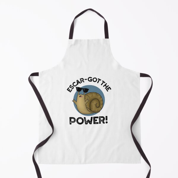 Item preview, Escar-got The Power Funny Snail Puns  designed and sold by punnybone.
