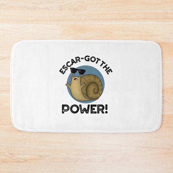 Item preview, Escar-got The Power Funny Snail Puns  designed and sold by punnybone.
