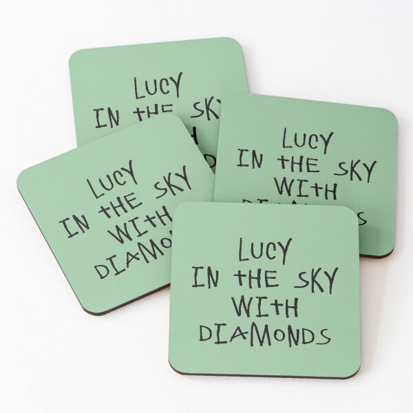 Item preview, Lucy In The Sky With Diamonds designed and sold by QuotesDogma.