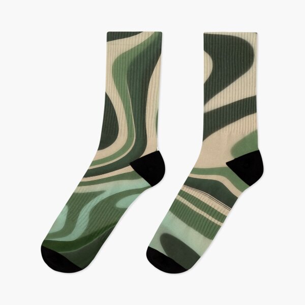 Item preview, Black Green Marble Liquid Artwork designed and sold by Repayh.