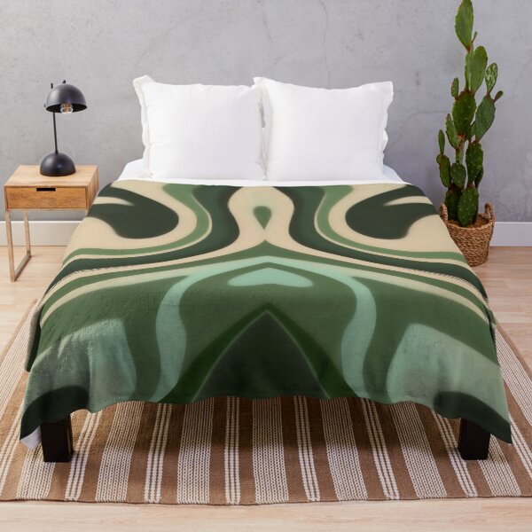 Item preview, Black Green Marble Liquid Artwork designed and sold by Repayh.