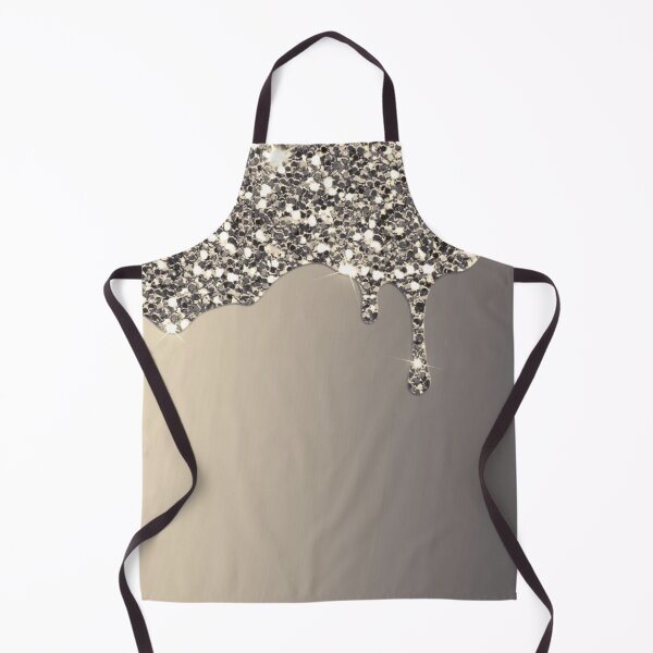 Item preview, Silver Grey Gradient Dripping Glitter  designed and sold by WOW TeesAndThings.