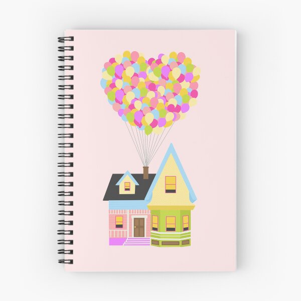 Item preview, Up house with heart shaped balloons designed and sold by Campbell Bryant.