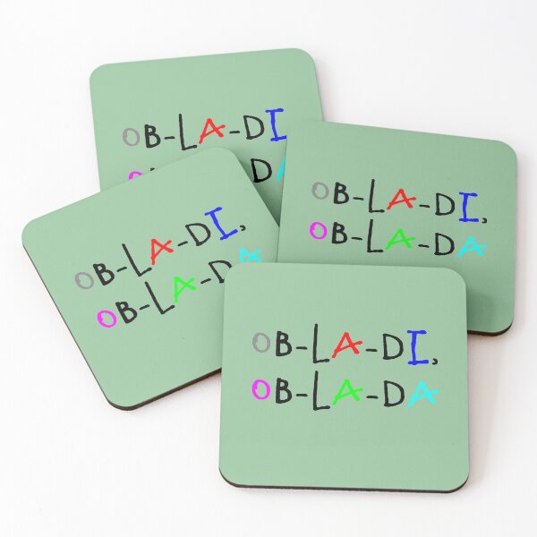 Item preview, Ob-La-Di, Ob-La-Da designed and sold by QuotesDogma.
