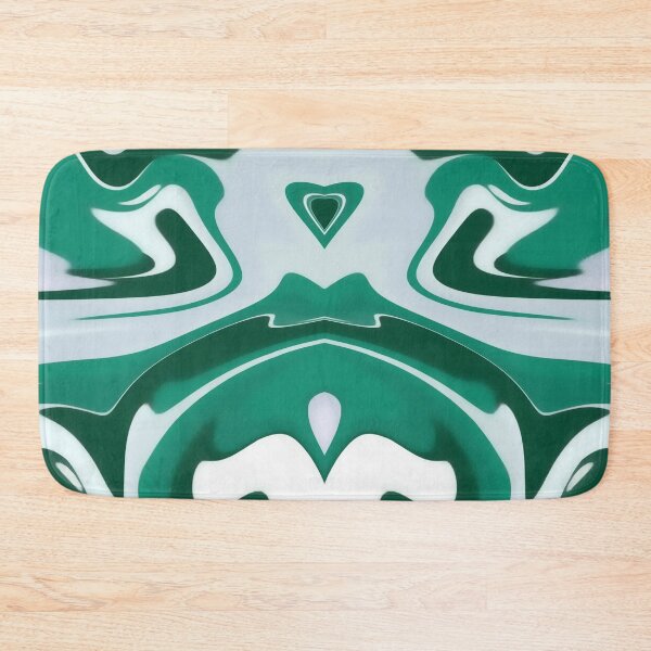 Item preview, White Green Marble Liquid Artwork designed and sold by Repayh.
