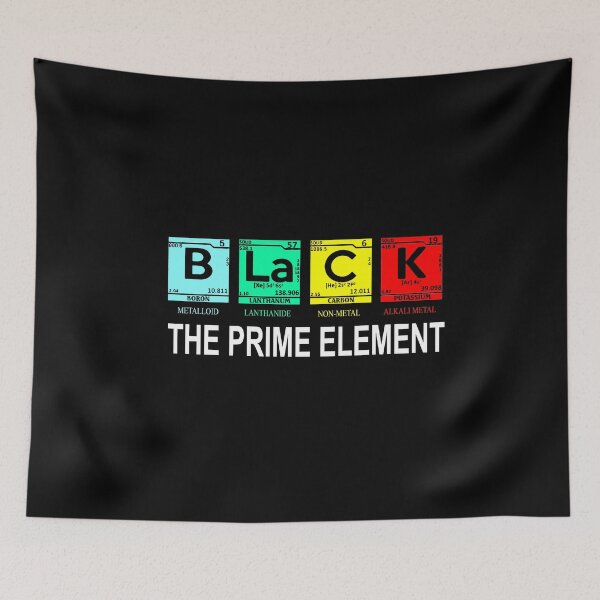 Item preview, Black The prime element  designed and sold by birdmorrison.