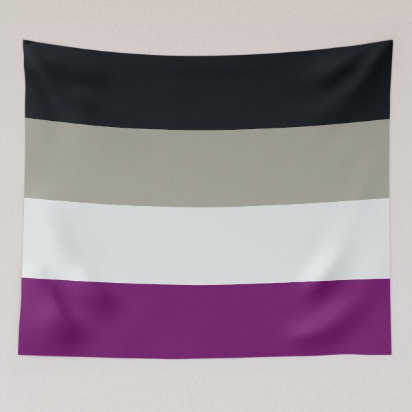 Item preview, Asexual Pride Simple Flag Design designed and sold by samarasabine.