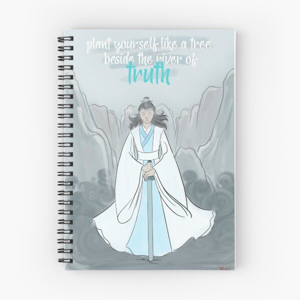 Item preview, River of Truth Quote (Lan Wangji) designed and sold by sometimesophie.