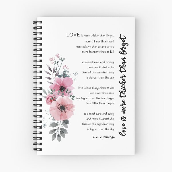 Item preview, Love is more thicker than forget Poem designed and sold by Nicz Design Studio.