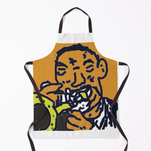 Item preview, Blowing the Changes, Horn, bebop,  Cool Jazz Man with trumpet,bop designed and sold by Stacey Lazarus.