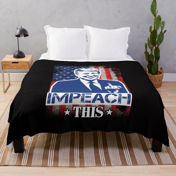 Item preview, Trump Impeach This midle finger designed and sold by LYSandCo.