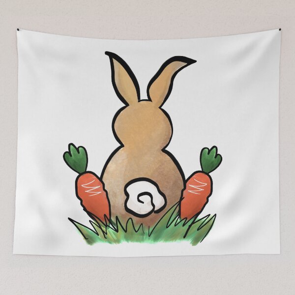 Item preview, Easter bunny with carrot designed and sold by JHShowcase.
