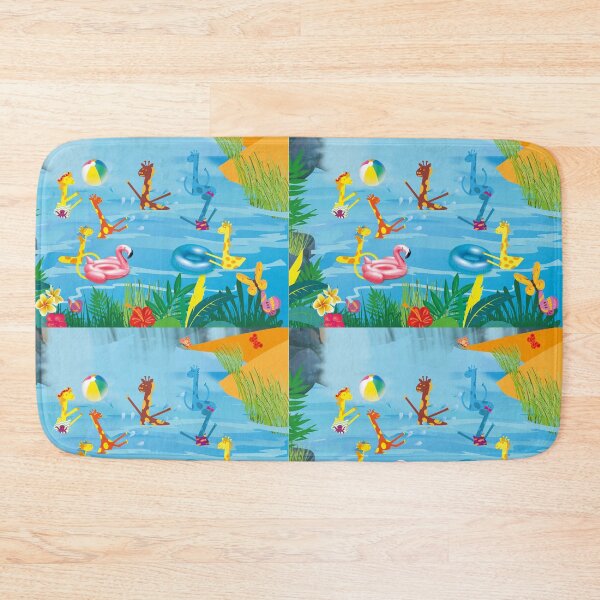 Item preview, Welcome to the Blue Giraffe world of Julia and Julian - twin giraffes who live in Zambia, Africa. designed and sold by bluegiraffekids.