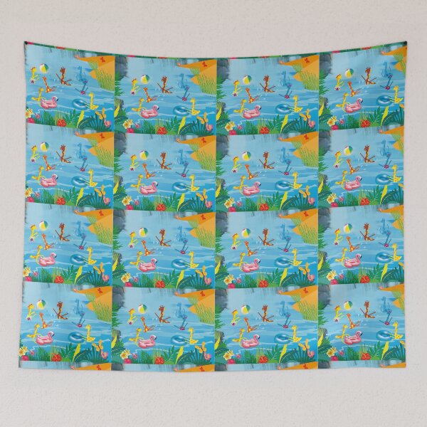Item preview, Welcome to the Blue Giraffe world of Julia and Julian - twin giraffes who live in Zambia, Africa. designed and sold by bluegiraffekids.