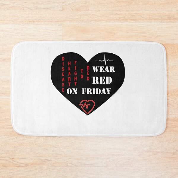 Item preview,  l wear red to fight heart disease , wear red on friday  designed and sold by Designer-Arabic.