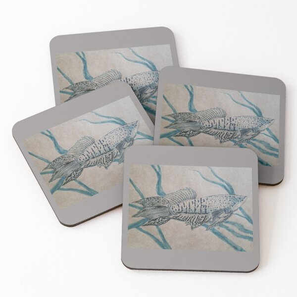 Item preview, Grayscale Killifish designed and sold by GabriellaCampos.