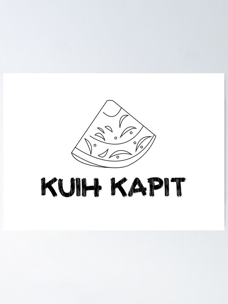 "Kuih Kapit / Love Letters" Poster for Sale by cheyennejiayun | Redbubble