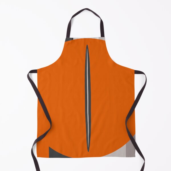 Item preview, Orange Strikes Yellow - Minimalist Geometric Abstract 01 designed and sold by vortexatelier.