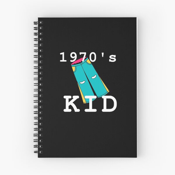 Item preview, 1970s Kid T-shirt, Retro Vintage Colorful Hippie Bell Bottoms Flares T-shirt White Ink designed and sold by KananiandKiki.