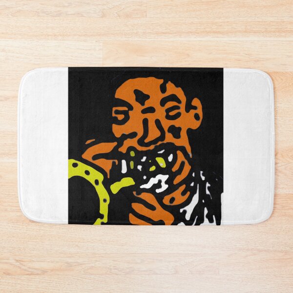 Item preview, Really Blowing the Changes, Horn, bebop,  Cool Jazz Man with trumpet,bop designed and sold by Stacey Lazarus.