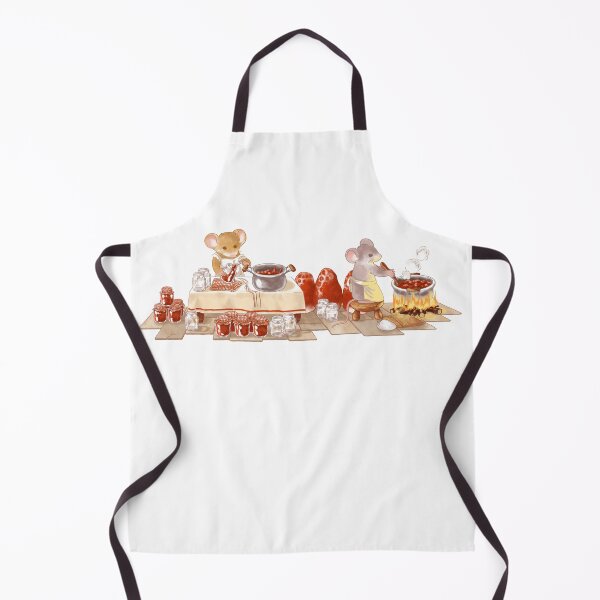 Item preview, Cottagecore Mice Making Strawberry Jam designed and sold by Jieul.