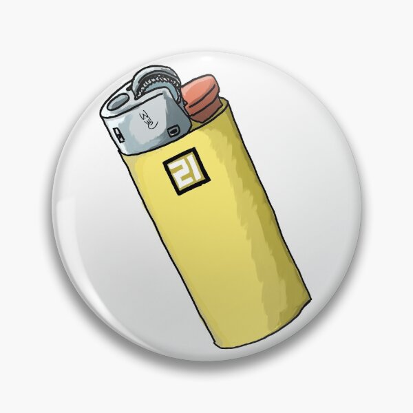 Item preview, Simple Yellow Lighter Illustration designed and sold by elementw.