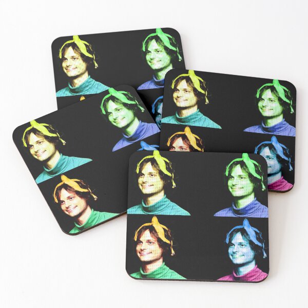 Item preview, Matthew Gray Gubler with a Banana designed and sold by SarahandMya.