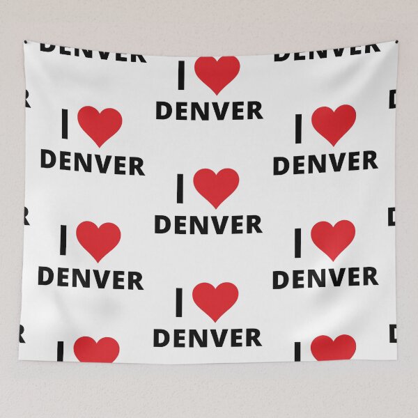 Item preview, I Love Denver (light) designed and sold by mugify.