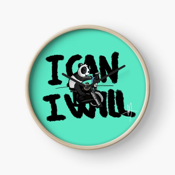 Item preview, Spin Cycle - Motivational - Panda - Excerise Bike designed and sold by adevenneyart.