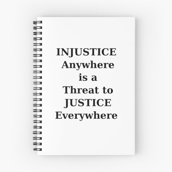 Item preview, Injustice Anywhere is a threat to Justice Everywhere designed and sold by ActRightToday.