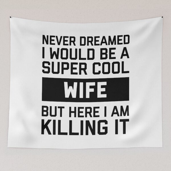 Item preview, Super Cool Wife Killing It designed and sold by anthonymzubia.