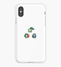 Chibi Gen 2 Starters iPhone Case