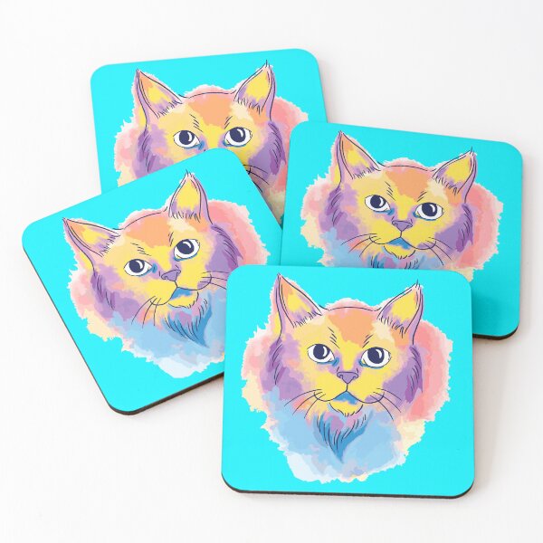 Item preview, Watercolor Cat designed and sold by Animal Gifts For Animal Lovers.