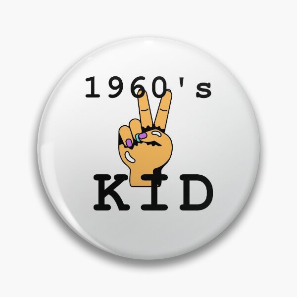 Item preview, 1960s Kid T-shirt, Retro Vintage Colorful Hippie Peace T-shirt Black Ink designed and sold by KananiandKiki.
