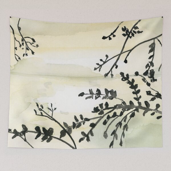 Item preview, Green Lake. Watercolor Painting  designed and sold by Eugenia Alvarez.