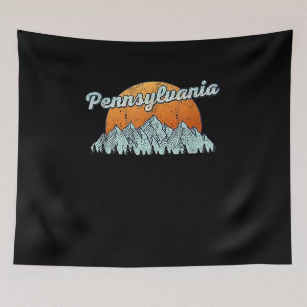 Item preview, Pennsylvania Souvenir Hiking Mountains Sunset designed and sold by lolahomya.