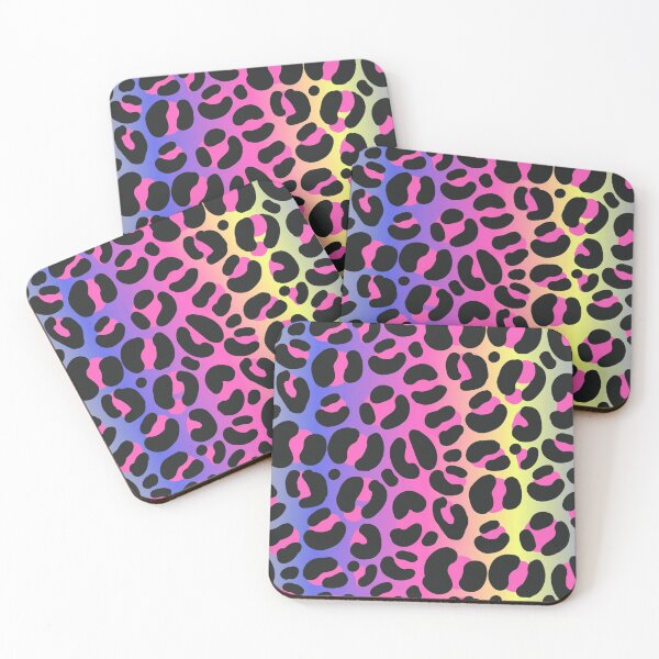 Artikelvorschau, Neon Leopard Muster entworfen und verkauft von Animal Gifts For Animal Lovers.