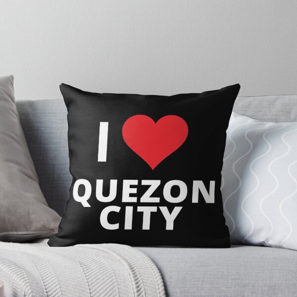 Item preview, I Love Quezon City (dark) designed and sold by mugify.