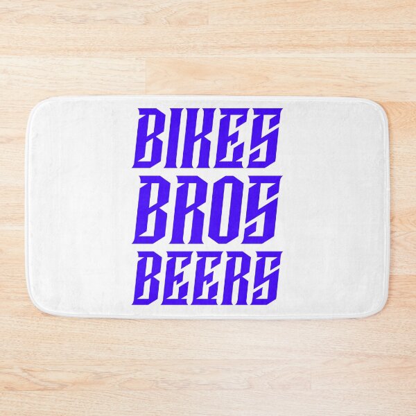 Item preview, Bikes Bros Beers in Blue designed and sold by AvidRider.