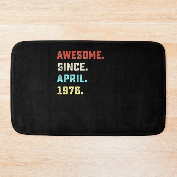 Item preview, 45th Birthday Gifts For Awesome Since April 1976 designed and sold by lolahomya.