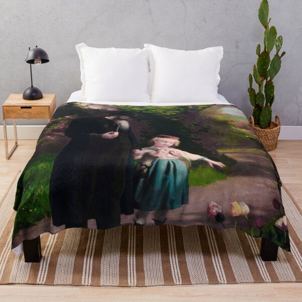 Item preview, Little girl and grandfather in the garden designed and sold by billduncan.