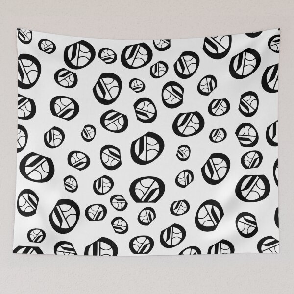 Item preview, O – Old English Initial Black Letter O Pattern  designed and sold by Typeglyphs.