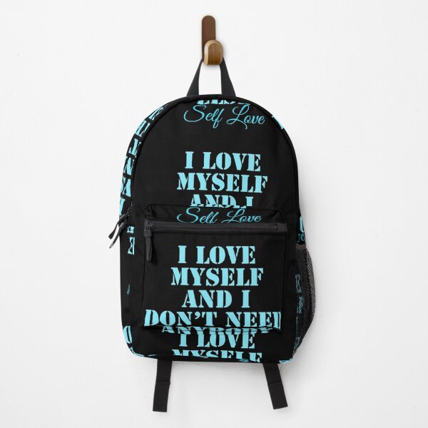 Item preview, I Love Myself And I Don't Need Anybody Else - Blue designed and sold by IslandDrip.
