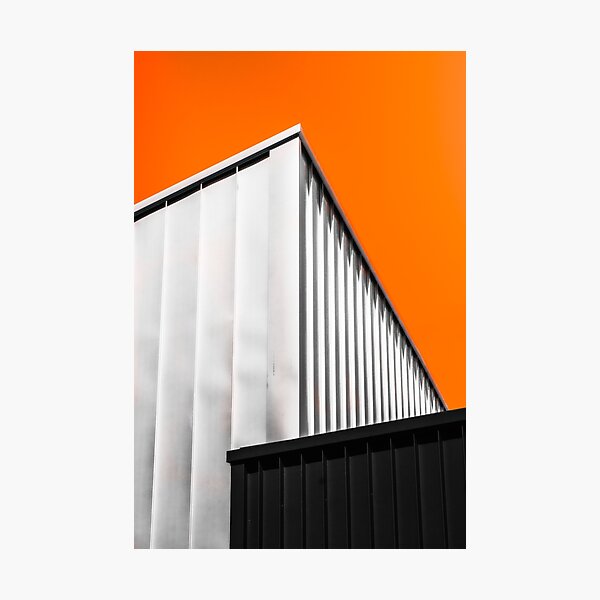 Item preview, Orange Abstract Minimalism designed and sold by mitchdotdesign.