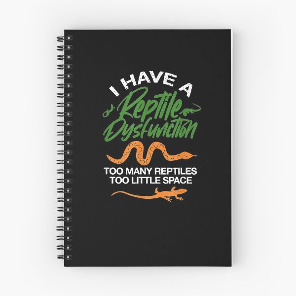 Item preview, A Reptile Dysfunction Too Many Reptiles Too Little Space designed and sold by lolahomya.