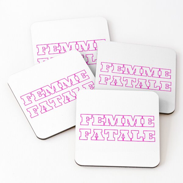 Item preview, Femme Fatale (Pink Hollow Text) designed and sold by undormanted.